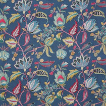 Azalea Navy Fabric by the Metre